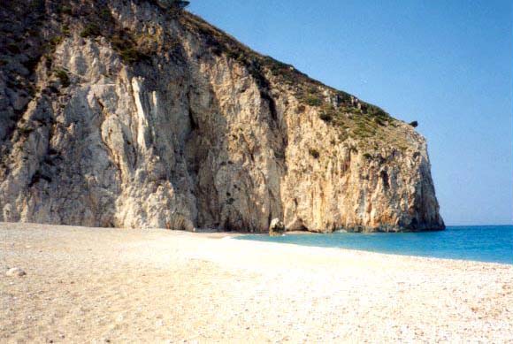 Milos beach when you look to the left...